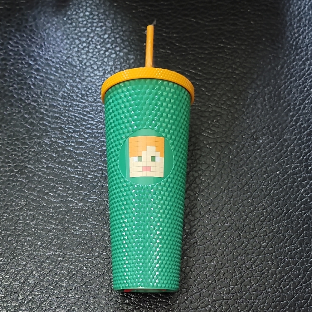 Minecraft Green and Yellow Limited Edition Tumbler Cup
